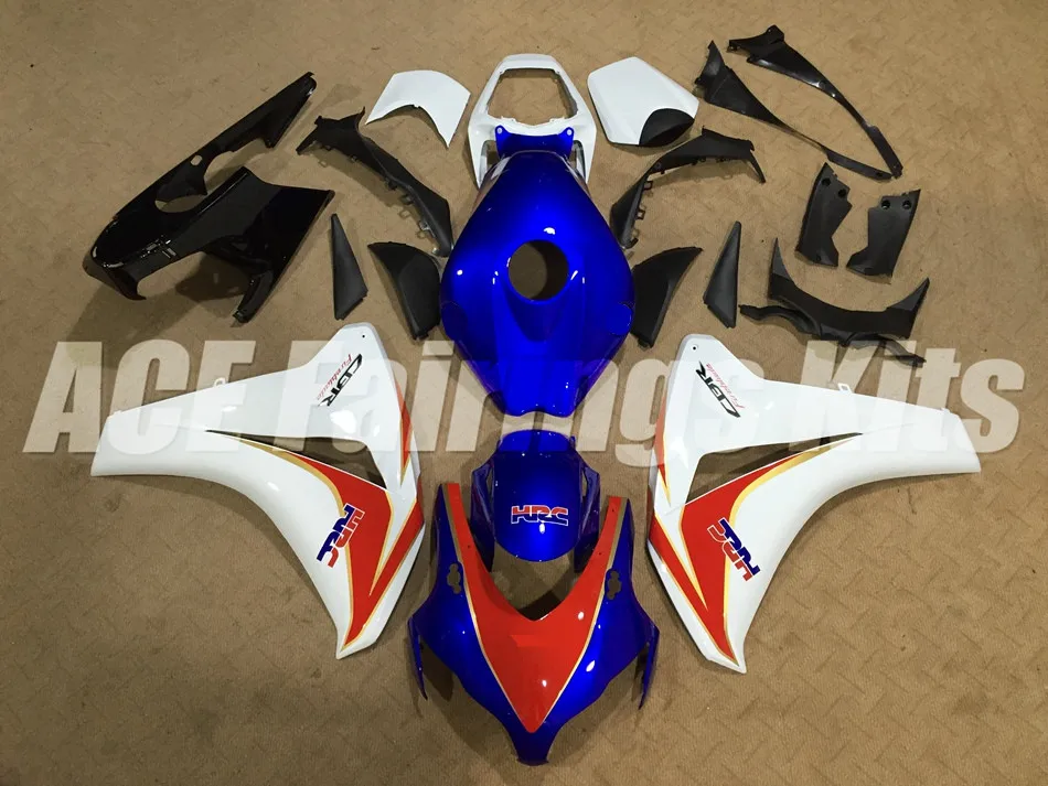 

New ABS Fairings Fit For CBR1000RR CBR1000 CBR 1000 RR 2008 2009 2010 2011 ABS Injection Fairing Bodywork Kit Blue white red