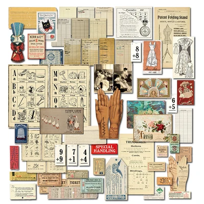

Library Vellum Paper Stickers for Scrapbooking Happy Planner/Card Making/Journaling Project