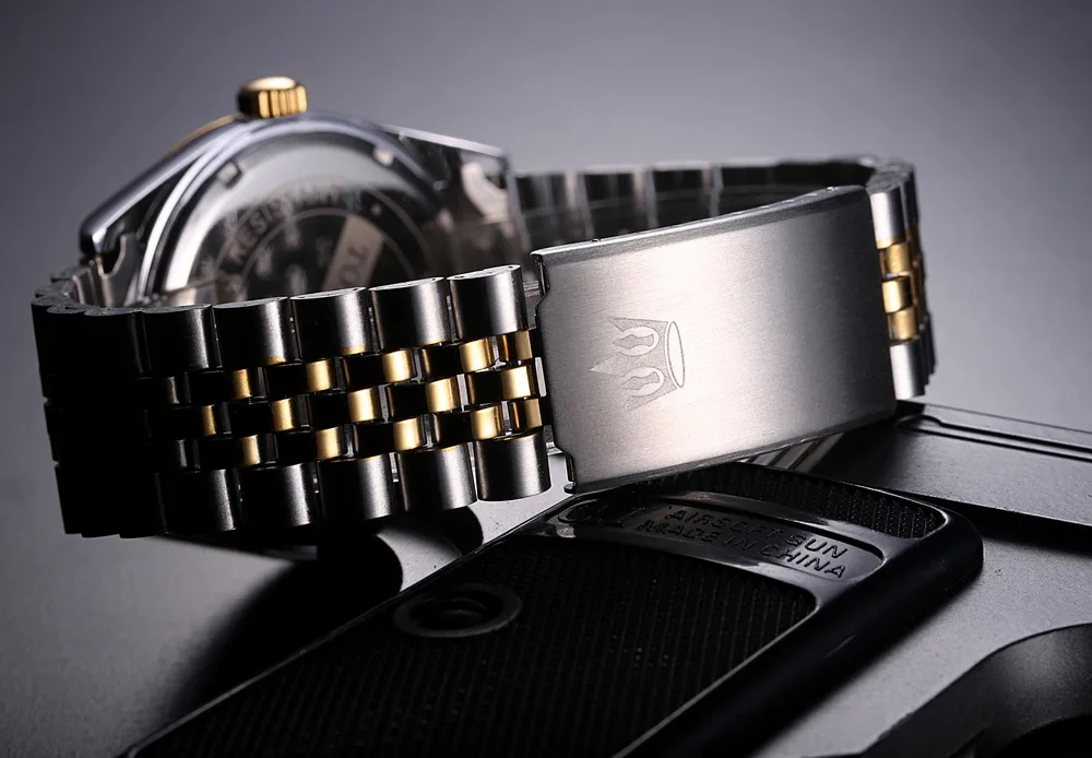 TORBOLLO брендовые новые модные кварцевые мужские часы из нержавеющей стали аналоговые с указанием даты дисплей золотые белые мужские часы relogio masculino