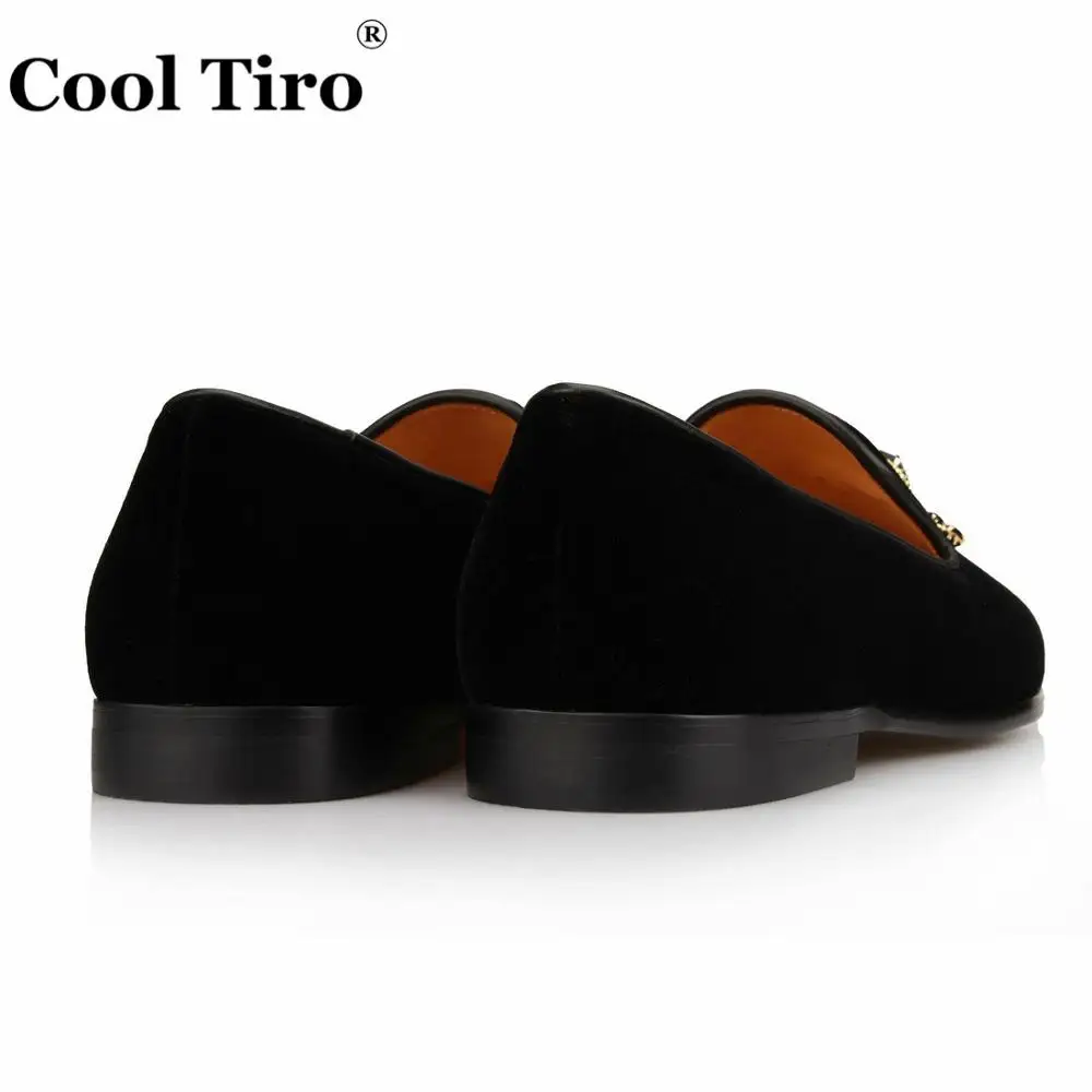 Velvet Loafers Crystal tassels Slippers (14)