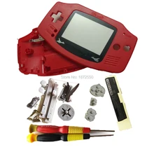 Мальчик Ремонт Дело красного цвета В виде ракушки с ограниченным объектив для nintendogba gameboyadvance замена игры гпоб Чехол ж/отвертки