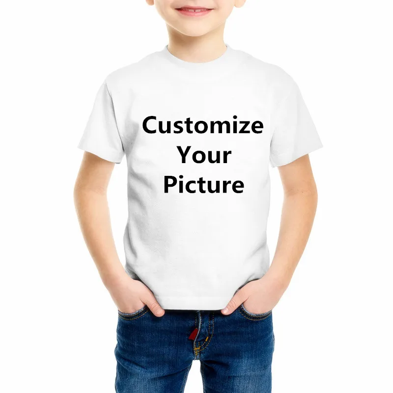 

Can customize your own picture Children's white t-shirt