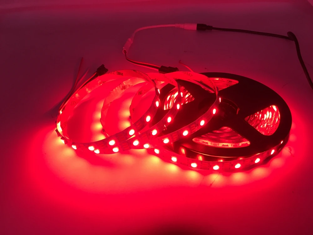 Для детей от 1 года до 5 лет м WS2812B светодиодные полосы DC12V 60 светодиодов/M RGB Led LightWhite