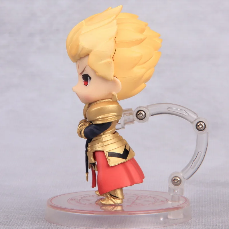 Nendoroid 121 saber Anime Comic Fate Stay Night Fate Zero Gilgamesh Golden Cute Good Smile Nendoroid 410Figure Toys (17)