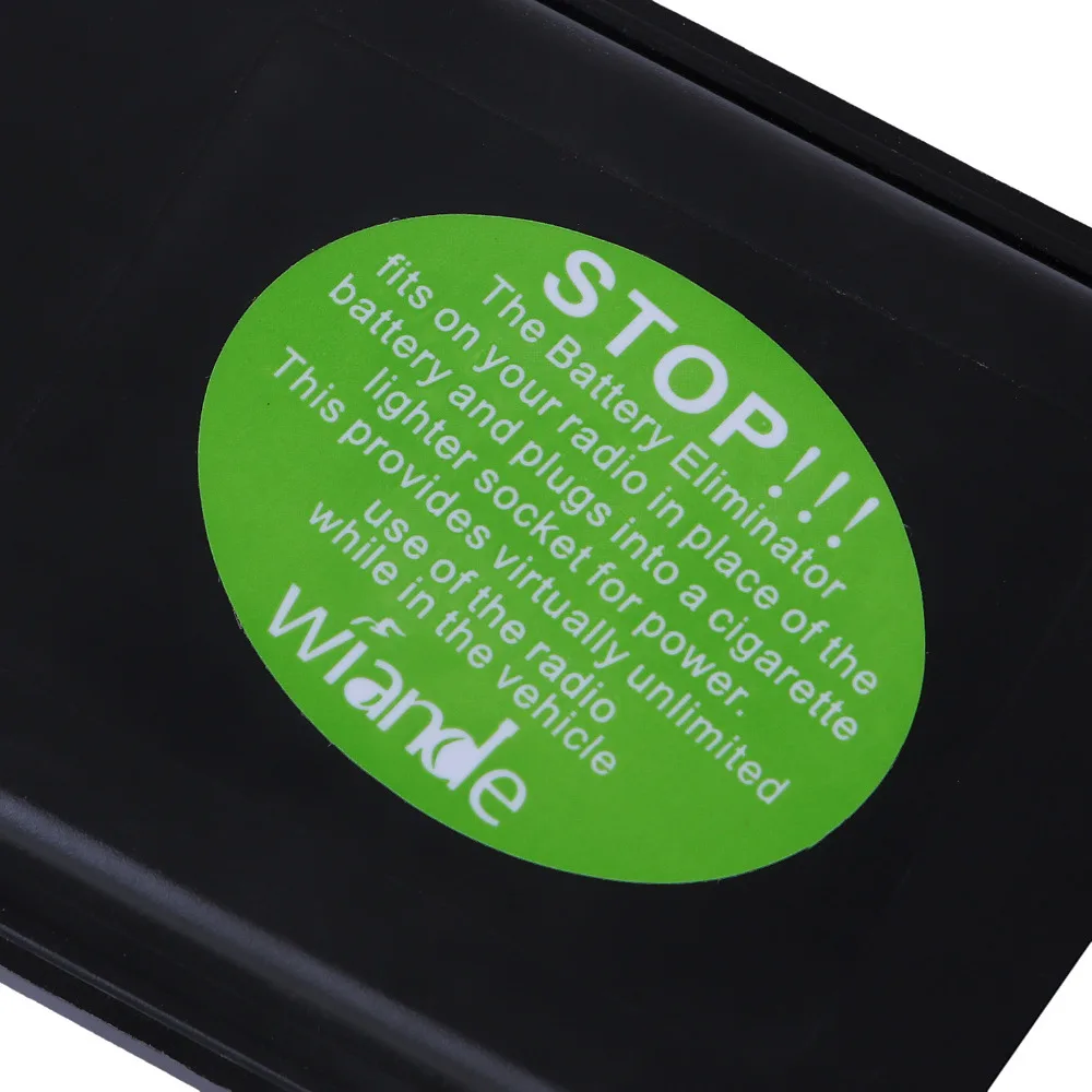 Two Way Radio Battery Eliminator Car Charger Adapter for Walkie Talkie Quansheng Ham Radio TG-UV2 TG-UV for travelling patrol