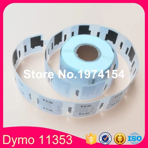3 совместимые рулоны Dymo 11353 этикетка 12 мм * 24 1000 шт./рулон совместимый с LabelWriter 400 450