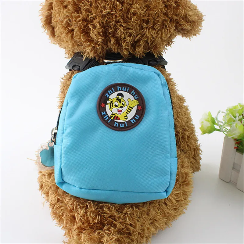 

Double Buckle Backpack for Dogs Multi-functional Nylon Traction Waterproof Dog Accessories Easy to Carry BL001