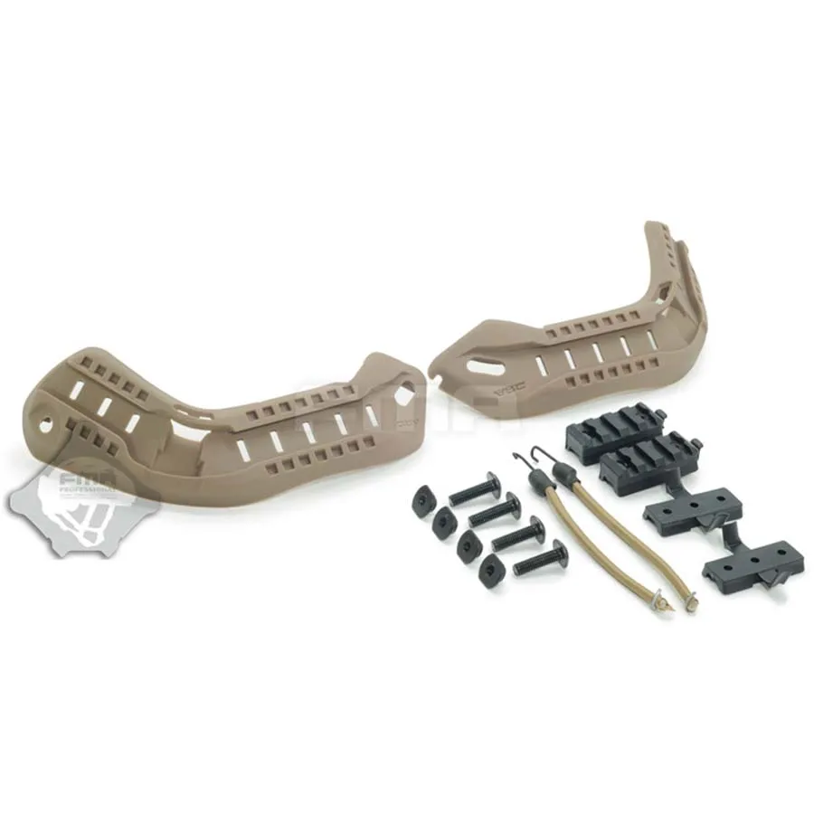 

FMA DE (Tan) Color Helmet Rail Adapter MICH 2000 Helmet guide suit Helmet Rail Mount Free Shipping