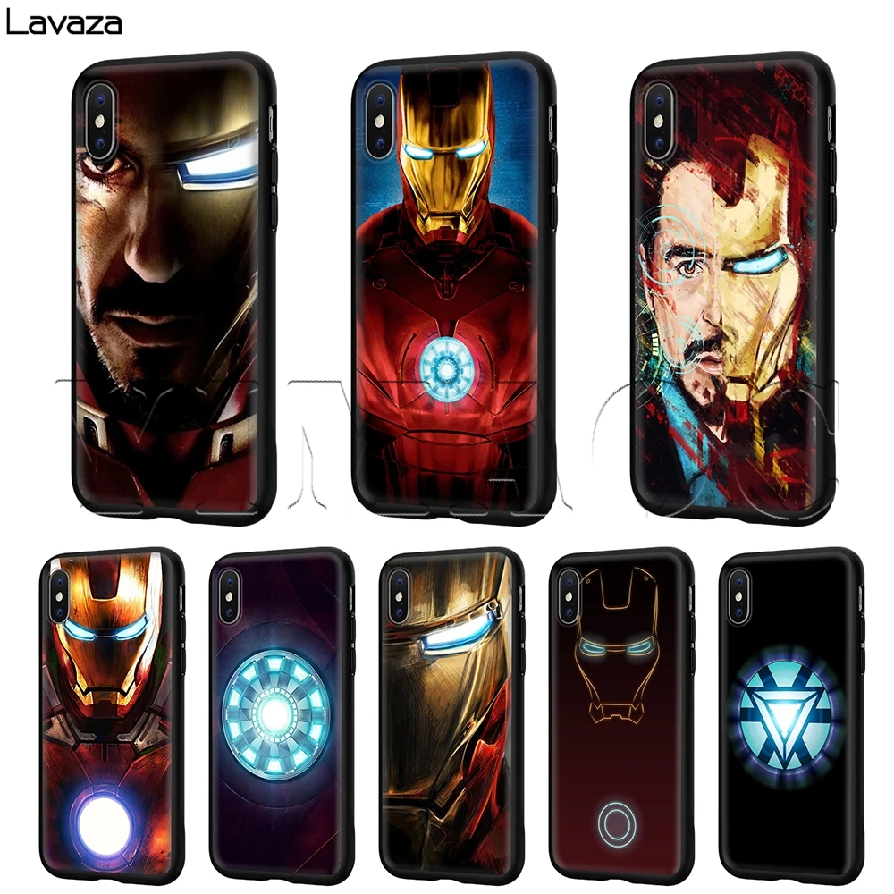 Чехол Lavaza Super Hero Iron Man для iPhone 11 Pro XS Max XR X 8 7 6 6S Plus 5 5s se |
