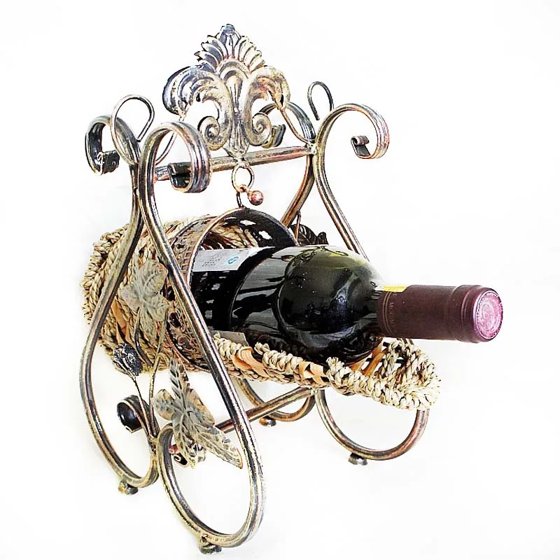 Creative Design Wine Bottle Holders Kitchen Wine Racks Decoration Home