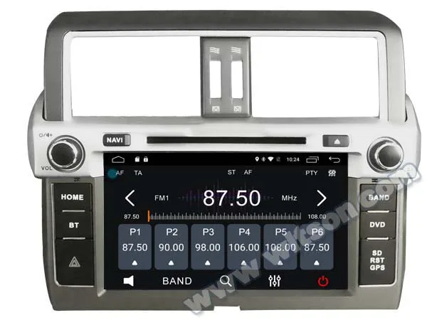 Flash Deal 9" Android 6.0 Car DVD for Toyota Land Cruiser Prado J150 2014-2018 with Calling Function Support & External DAB+Tuner Support 0