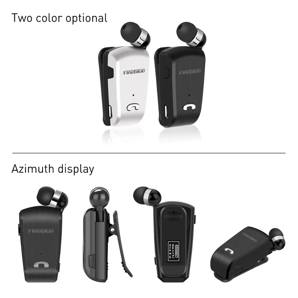 Fineblue L18 мини беспроводная бизнес Bluetooth гарнитура спортивный драйвер CSR8615 наушники