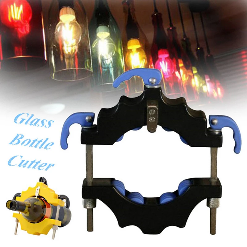 1set Wine Beer Glass Bottle Cutter Tool Craft Cutting Kit Jar Machine Adjustable DIY