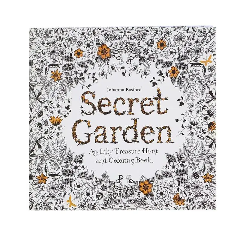 Модные детские носки ручной росписью раскраски книга Secret Garden Рисование Живопись на холсте книга для Давление удаления картина Бумага