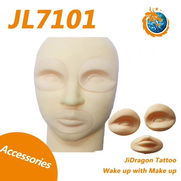

Practice Model Head For Beginner of Tattoo and Permanent Makeup