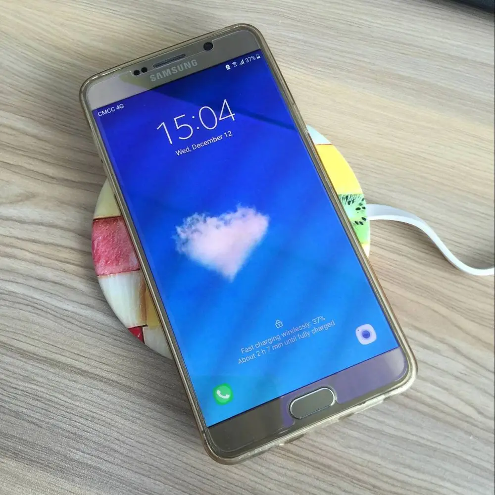wireless charger qi fast charging pad