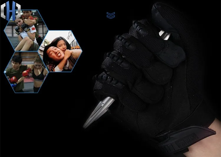EDC титановая пневматическая ручка для самообороны инструмент