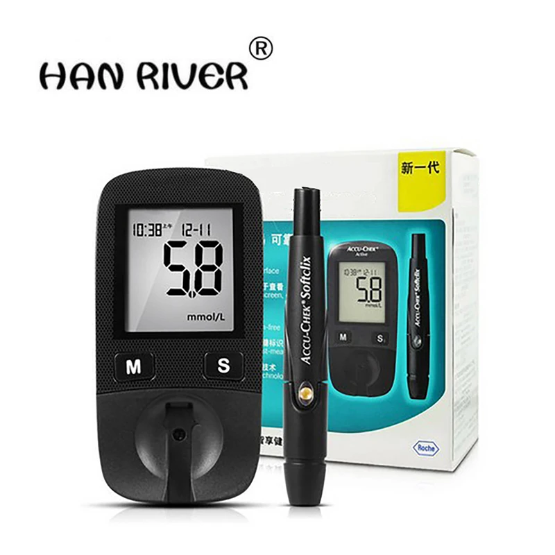 2017 Hot Sale Blood Sugar Tests Accu-Chek Active Blood Glucose...