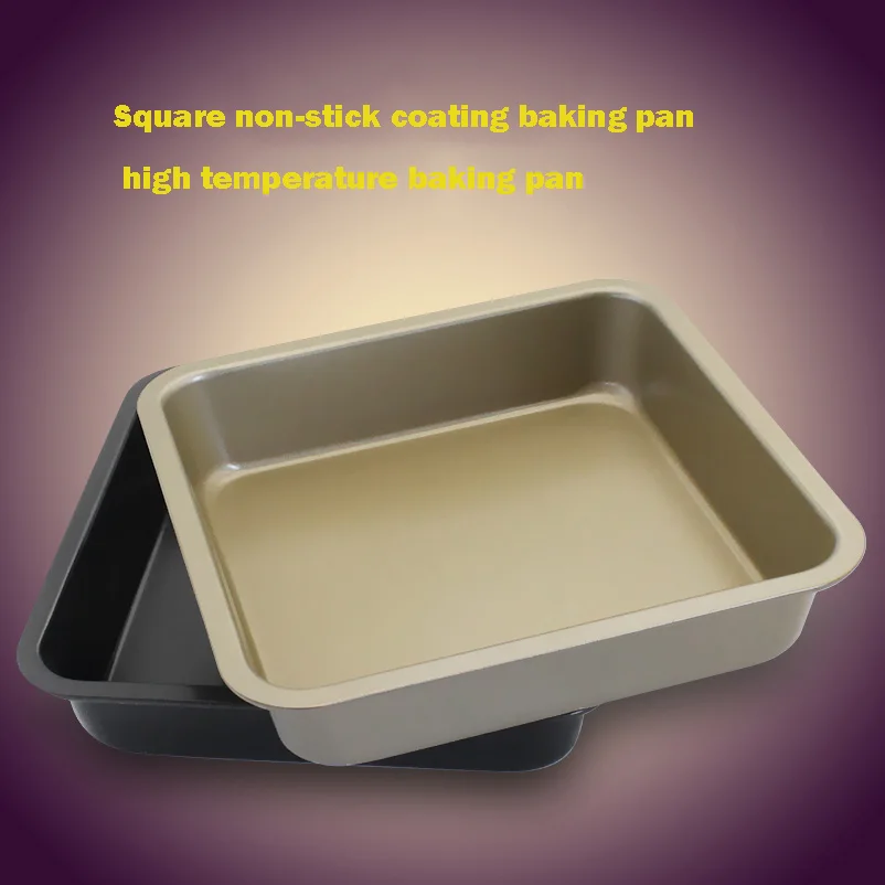 Beste Kopen 8 Inch Vierkante Bakvorm Lade Oven Staal Trays Brood Bakken Formulieren Pan Cookie