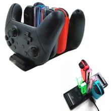 Зарядное устройство для док-станции для хранения, подставка для переключателя NAND Joycon и контроллера Pro, аксессуары для переключателей