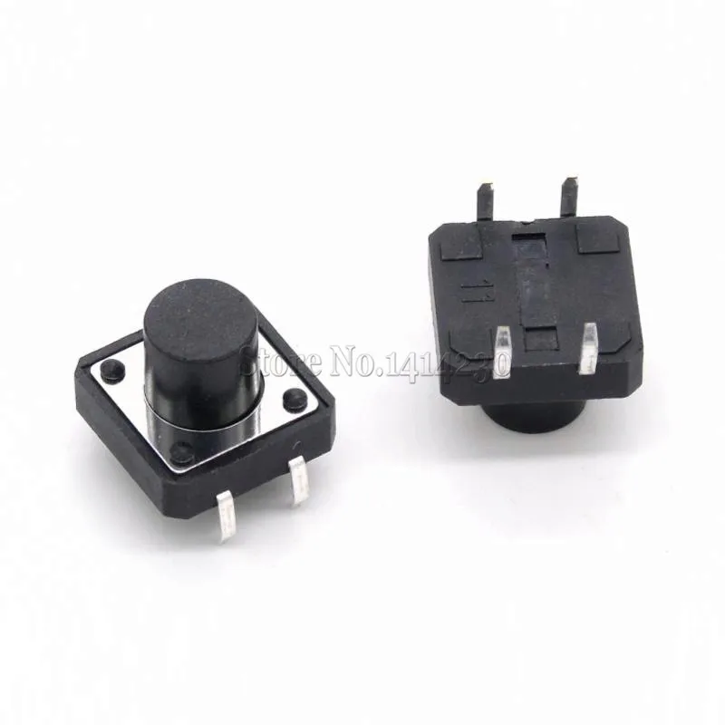 20Pcs 12 x 12mm 9mm 12*12*9H Panel PCB Momentary Tactile Tact Push Button Switch DIP | Обустройство дома