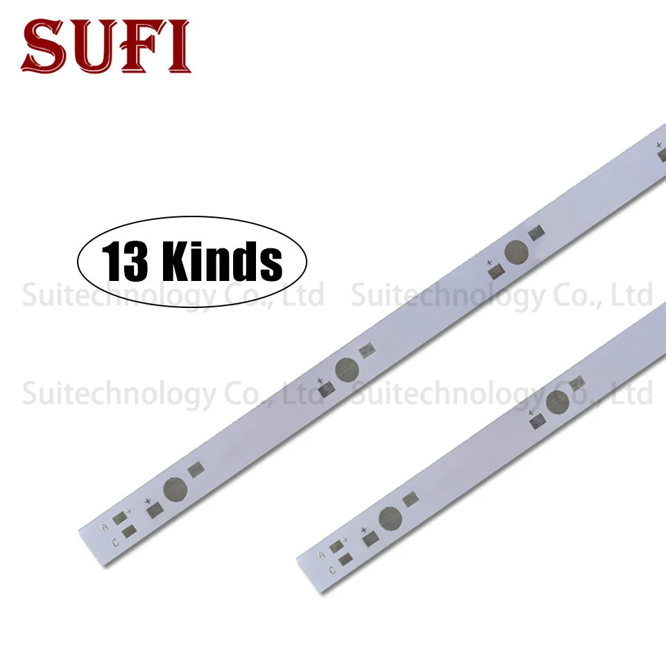 

10pcs 1W 3W LED Aluminum Base Plate PCB Board Support LED to Soldering In The Lamp Panel For 3 5 10 12 15 30 50 100W Light Beads