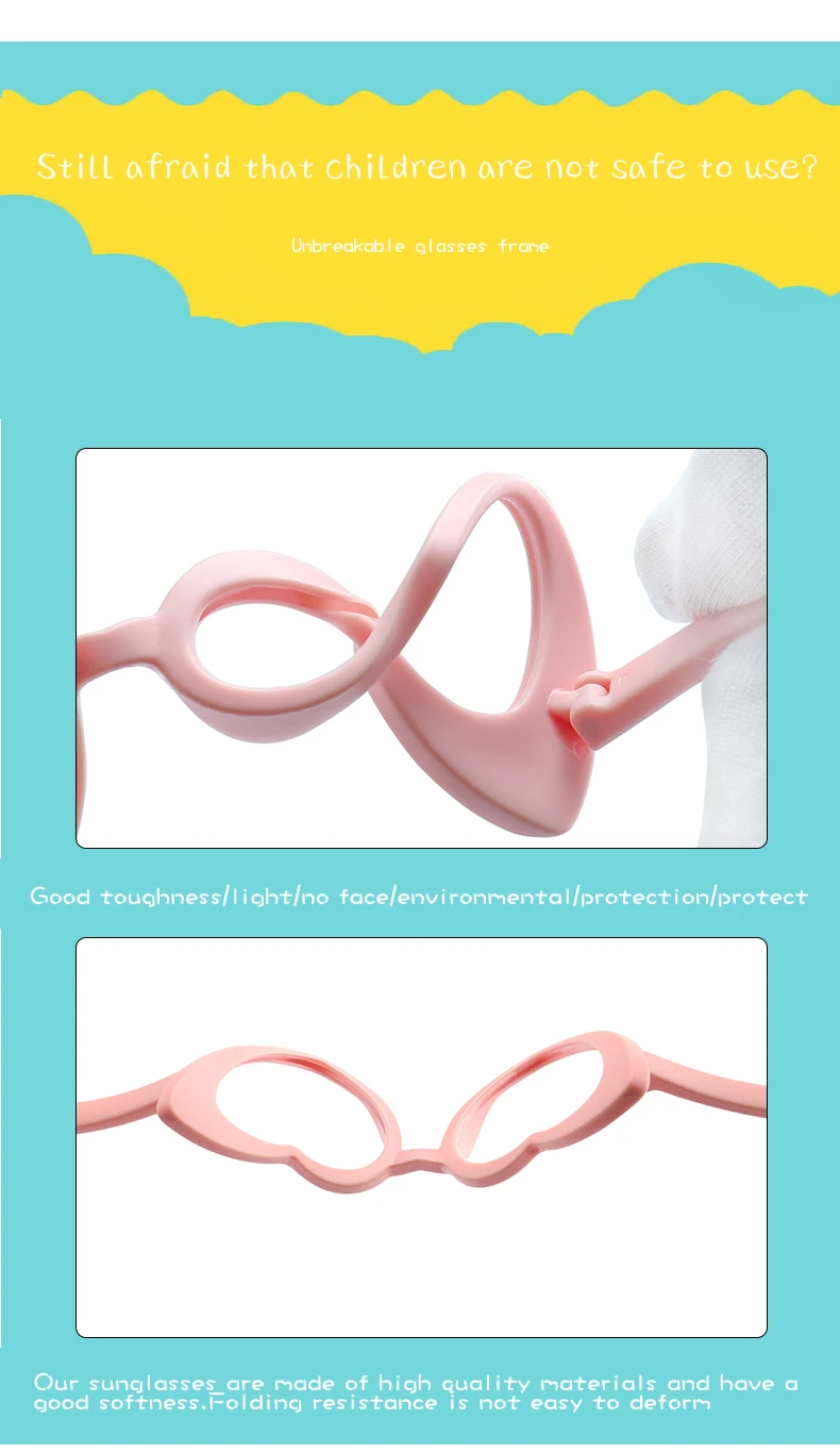 Cute Polarized Baby Girl's Fashion Sunglasses Material