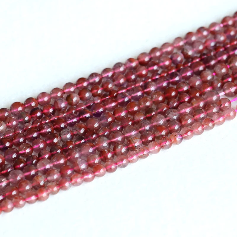

Discount Wholesale Genuine Natural Purple Red Auralite 23 Super 23 Crystal Small Round Loose Beads 4mm 5mm 6mm 05158