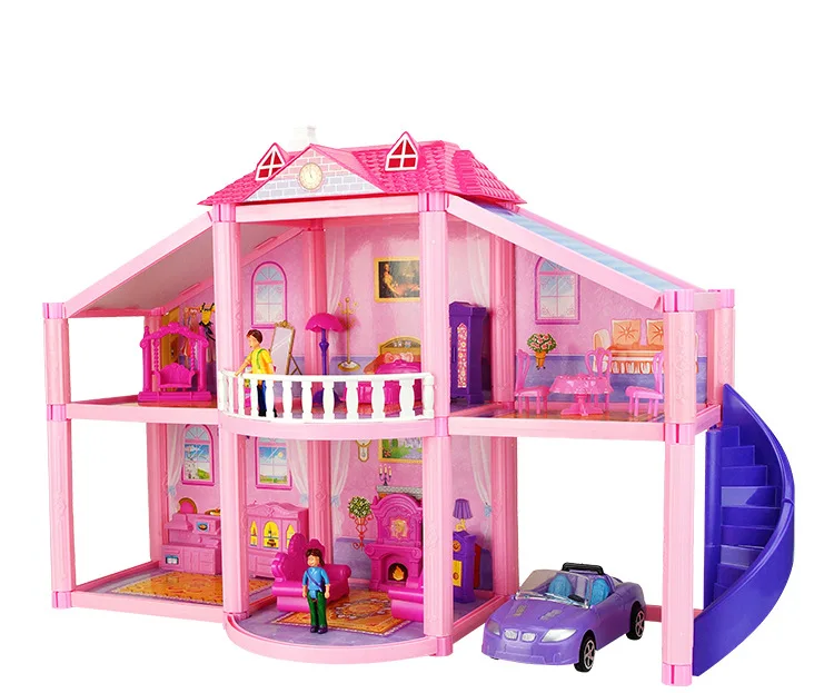 plastic dollhouse