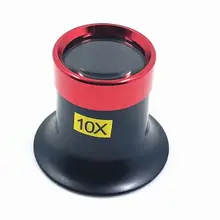 1 шт. 10X/15X алюминиевая лупа для ремонта часов