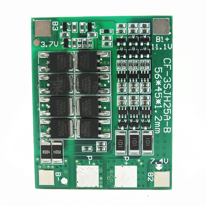 Защитная плата зарядного устройства литий-полимерного аккумулятора 3 S serial 30A 12 В |
