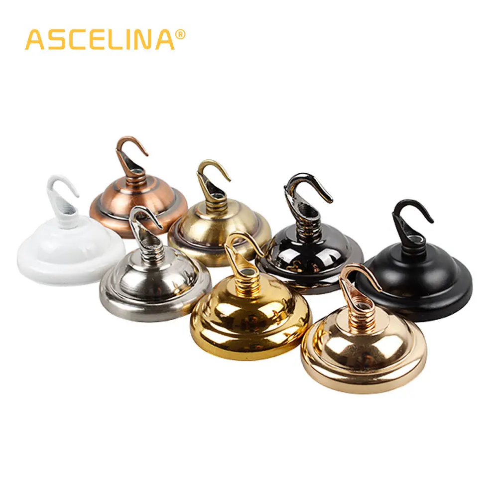 Us 117 45 Offdecke Abdeckung Platte Haken Anhänger Lampe Dekoration Metall Zubehör Kronleuchter Teile Vintage Decke Halter Für Leuchte In