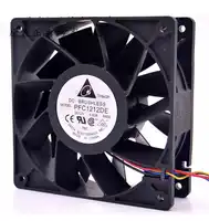 SSEA New Big air volume cooling fan for Delta PFC1212DE 120*120*38 mm 12038 12CM DC 12V 4.80A server inverter fan