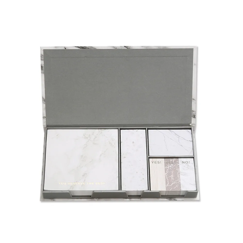 Marble Sticky Notes Set Post It Memo Pad Planner Stickers Bookmarks Repeatedly Paste the Office & School Supplies Stationery Set desk weekly daily memo pad planner cartoon sticky notes stickers diary post it paper stationery to do list office supplies