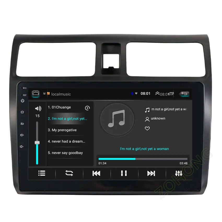 Clearance 10.2inch 2.5D Android 9.0 CAR radio for Suzuki Swift 2004 2005 2006 2007 2008 2009 2010 Car multimedia DVD Player GPS Navigation 3