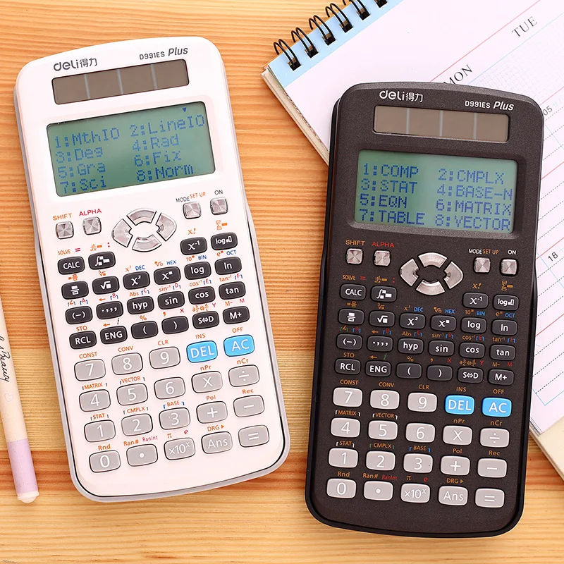 991es Plus Scientific Calculator Color SAT Exam Computer 14 Digits