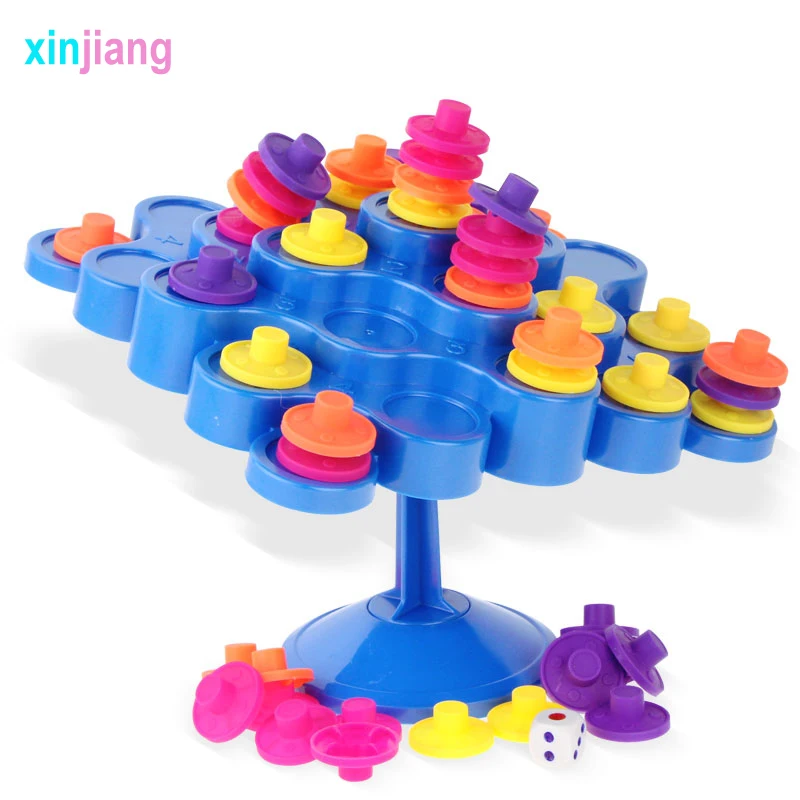 

Topple Balance Game Don't Let Topple Topple As You Try To Score Points Family Activity Board Game Desktop Game Montessori Toy }