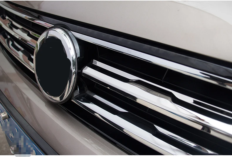Для Volkswagen Tiguan в чистая адвокатское сословие яркой нержавеющей стали автомобильные наклейки Tiguan MK2 хром Модифицированный корпус Накладка аксессуары