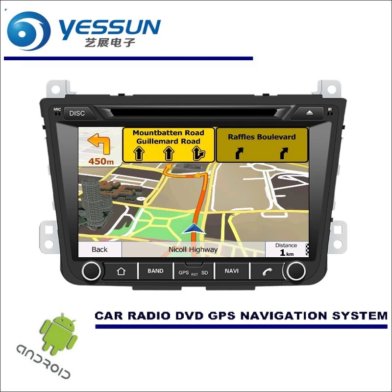 Cheap YESSUN For Hyundai iX25 2014~2016 Android Car Multimedia Navigation System DVD GPS Player Navi Radio Stereo HD Screen 2