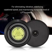 60 Гц проигрыватели дисков запись стабилизатор зажим с пузырьковый уровень для LP проигрыватель виниловых