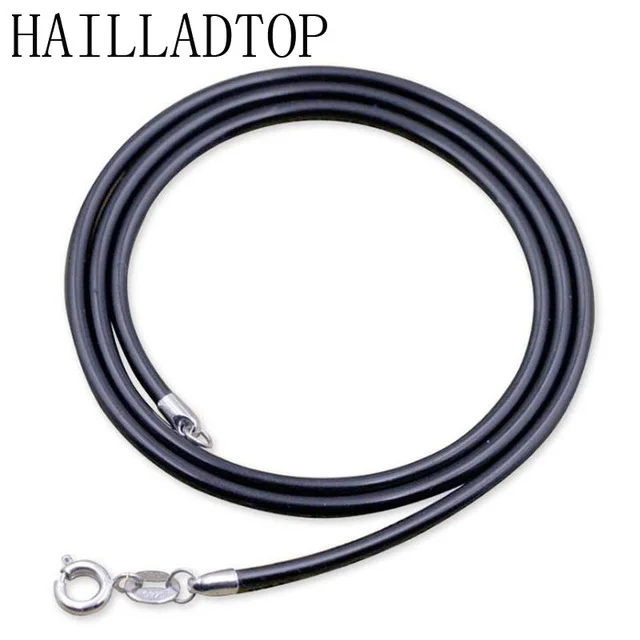 

Black Necklace PU Leather Simple Long Rope String Pendant Necklace All Match Chains Lobster's Clasp Chains Necklaces For Women