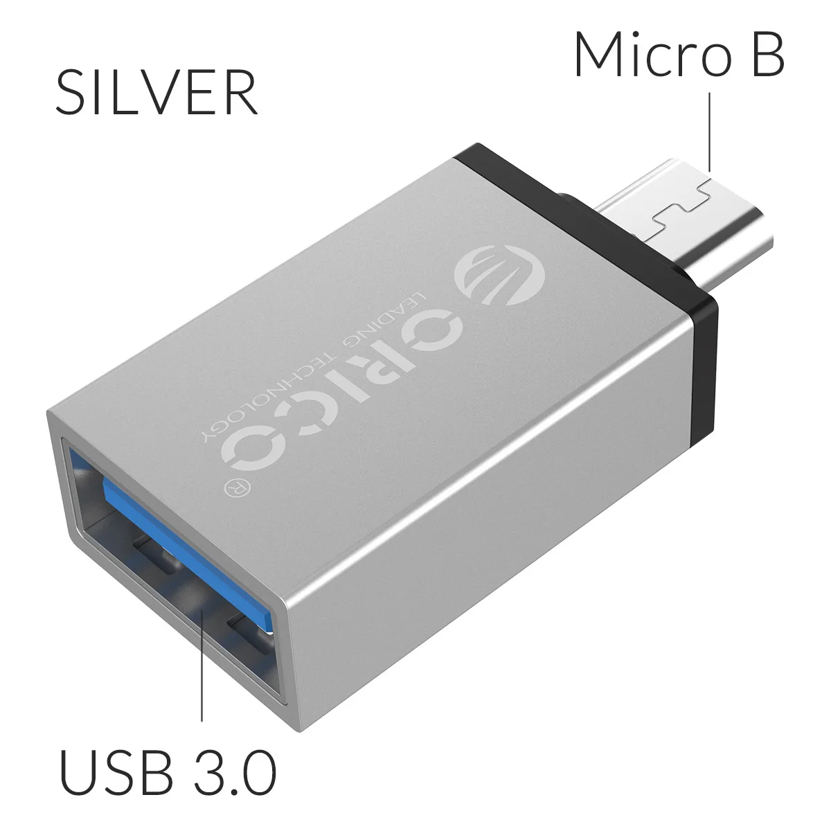 ORICO OTG адаптер USB 3,0-type C Micro B usb type-C OTG адаптер конвертер для huawei samsung Macbook OPPO - Цвет: USB 3.0 to Micro B S