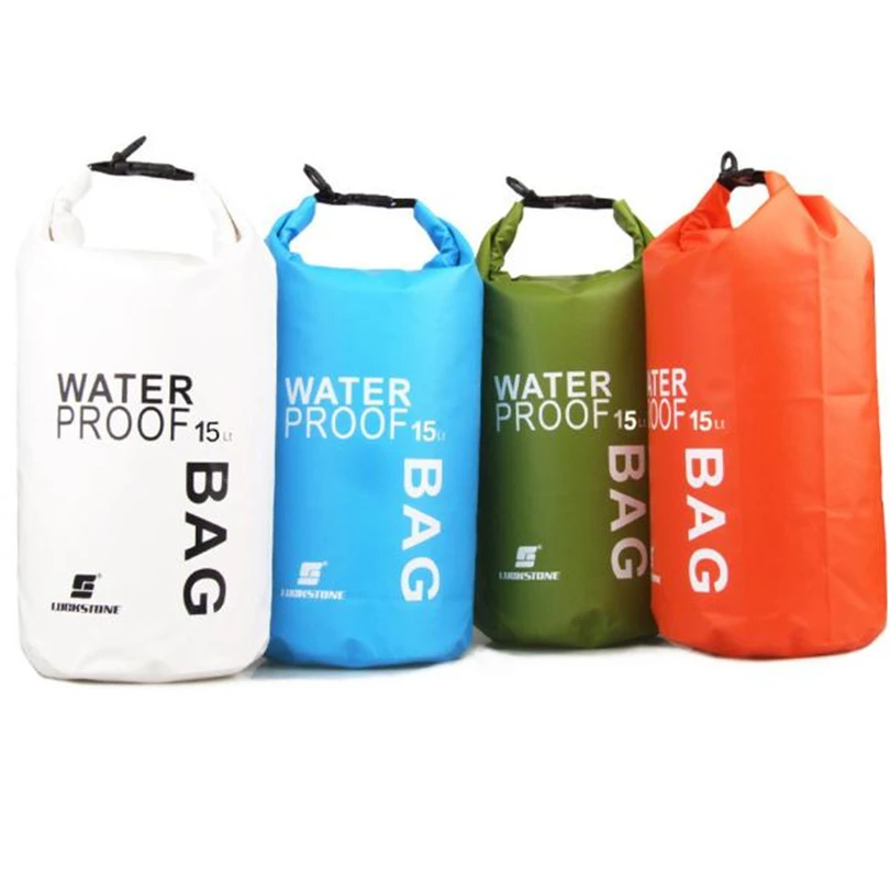 Portable 15L Waterproof Bags Storage Dry Sack Bag For Canoe Kayak Rafting Outdoor Sport Swimming Bags Travel Kit Hand Bag A30 Portable 15L Waterproof Bags Storage Dry Sack Bag For Canoe Kayak Rafting Outdoor Sport Swimming Bags Travel Kit Hand Bag A30