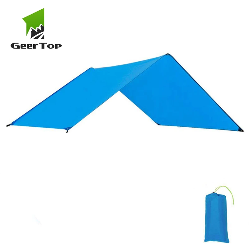 Geertop Waterproof Lightweight Tent Floor Footprint Tarp Rain Fly Sun Shelter Sunshade Mat and Ground Sheet for Outdoor Camping Backpacking Hiking Hammock Geertop Waterproof Lightweight Tent Floor Footprint Tarp Rain Fly Sun Shelter Sunshade Mat and Ground Sheet for Outdoor Camping Backpacking Hiking Hammock