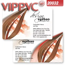 A20032 шаблон для печати визиток-белая пластиковая карта 86X54X0,38 мм двусторонняя печать