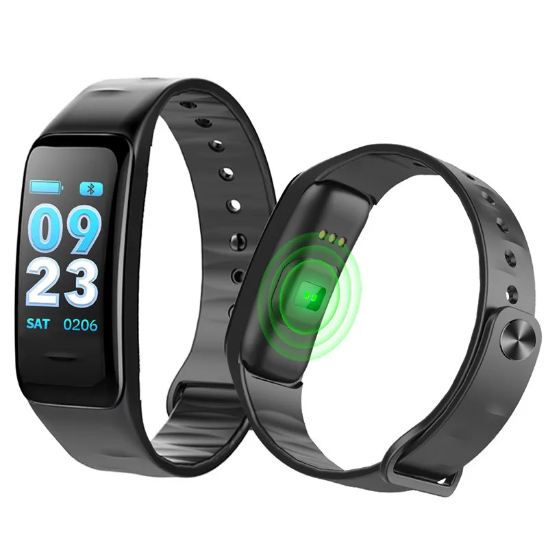 

Smart Band Heart Rate Monitor Blood Pressure Wristband Fitness Smartwatch Tracker Bracelet IP67 Waterproof Watch Men Women