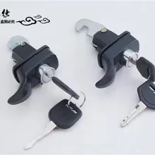 Автобусная часть пассажирская/боковой дверной замок/ключевой цилиндр 157A для yutong/zhongtong/kinglong/higer автобус 1 шт