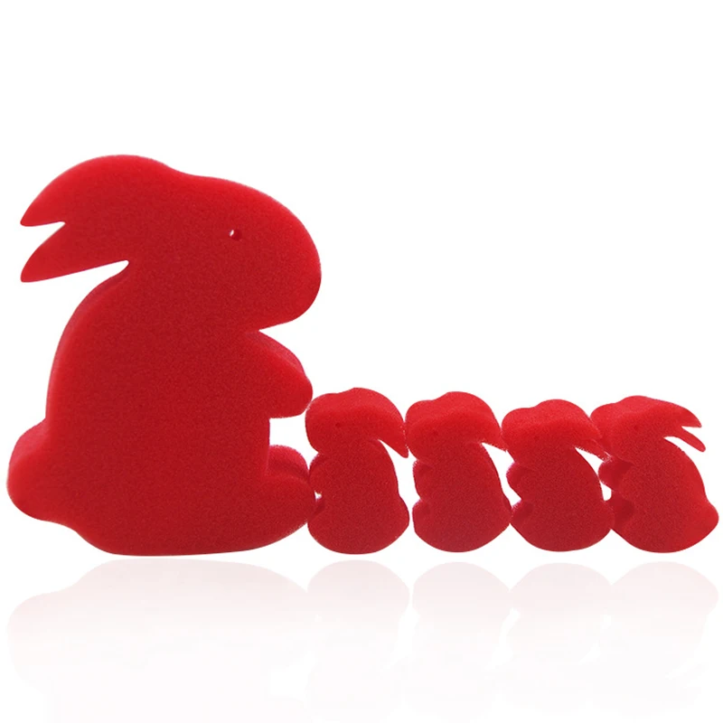 Accessoires de gimmick Rouge SUMAG Magie 5 lots de lapins en éponge Pour faire des tours de magie ou disparition Accessoires de gimmick Rouge SUMAG Magie 5 lots de lapins en éponge Pour faire des tours de magie ou disparition
