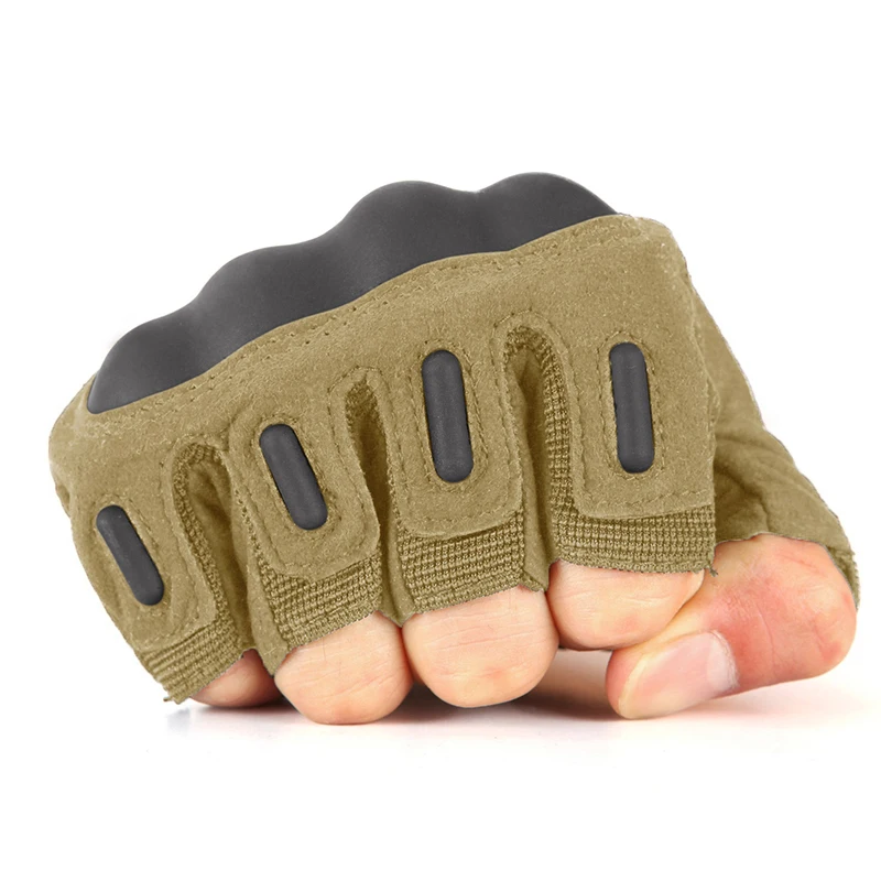 Для мужчин Тактический перчатки Половина Finger Пейнтбольная Airsoft Glovel военные