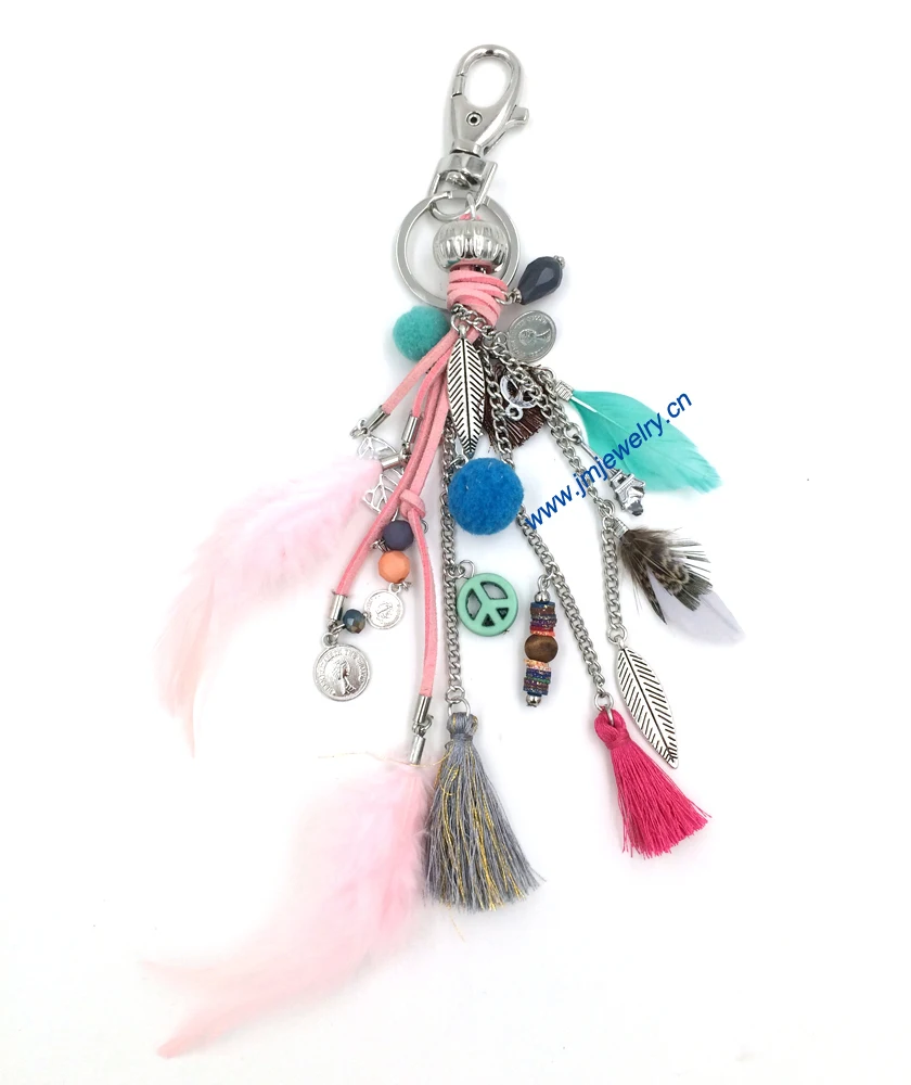personalized custom unique car key chains lanyards Key ring key finder